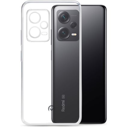 Mobilize Gelly Durchsichtig Xiaomi Redmi Note 12 Pro Plus Hülle Flexibles TPU Backcover - Transparent