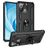 Mobigear Armor Ring Xiaomi Mi 11 Lite Hülle Hardcase Backcover Stoßfest mit Ringhalter - Schwarz