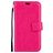 Mobigear Wallet Samsung Galaxy A5 (2017) Hülle Klapphülle Geldbörse - Magenta
