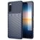 Mobigear Groove Sony Xperia 10 III Hülle Flexibles TPU Backcover - Blau