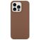 Mobigear Colors iPhone 14 Pro Max Hülle Flexibles TPU Backcover - Braun