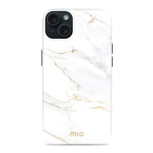 MIO iPhone 13 MagSafe Hülle Hardcase Backcover - White Marble