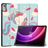 Mobigear Tri-Fold Lenovo Tab P11 Gen 2 Hülle Klapphülle - Einhorn