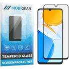 Mobigear Premium HONOR X7 Panzerglas Gehärtetes Glas Displayschutz - Hüllenfreundlich - Schwarz