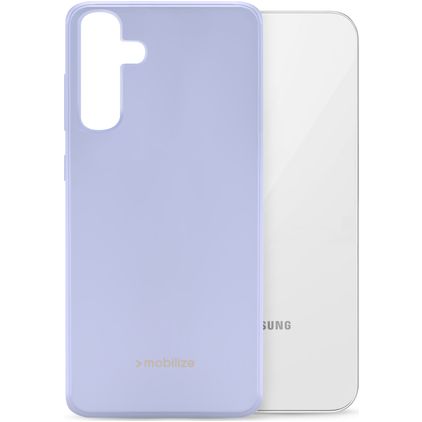 Mobilize Rubber Gelly Samsung Galaxy S23 FE TPU (flexibel) Backcover - Pastel Purple