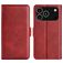 Mobigear Slim Magnet iPhone 17 Pro Hülle Klapphülle Geldbörse - Rot