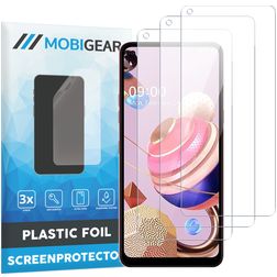 Mobigear LG K51s Displayschutz Schutzfolie - Hüllenfreundlich (3er Pack)