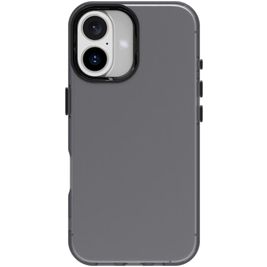 Mobigear Crystal iPhone 16 Plus Hülle Hardcase Backcover - Schwarz