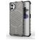Mobigear Honeycomb Nothing Phone (2) Hülle Hardcase Backcover Stoßfest - Schwarz