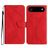 Mobigear Stitch iPhone Air Klapphülle Portemonnaie - Rot
