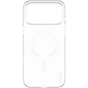 CARE by PanzerGlass SL1M Durchsichtig iPhone 17 Pro Max MagSafe Hülle Hardcase Extra Dünn Backcover - Transparent