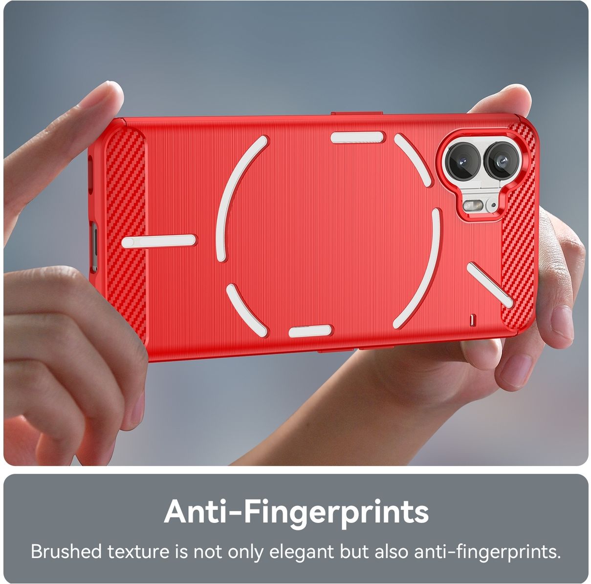 ILING Waben-Case Für Nothing Phone (2) – Transparente Silikonhülle Mit 4-Ecken-Airbag, Stoßfest