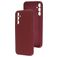 Mobiparts Samsung Galaxy A34 Silikon Hülle Backcover - Plum Red