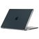 Mobigear Glossy MacBook Air 15 Zoll (2023-2025) Hardcase Hülle MacBook Case - Schwarz - Model A2941 / A3114 / A3241
