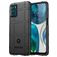 Mobigear Rugged Shield Motorola Moto G42 Hülle Flexibles TPU Backcover Stoßfest - Schwarz