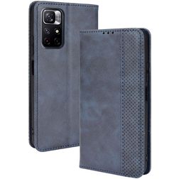 Mobigear Sensation POCO M4 Pro 5G Hülle Klapphülle Geldbörse - Blau