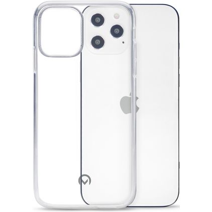 Mobilize Gelly Durchsichtig iPhone 12 Pro Max Hülle Flexibles TPU Backcover - Transparent