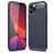 Mobigear Brushed Slim iPhone 13 Hülle Flexibles TPU Backcover - Blau