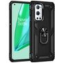 Mobigear Armor Ring OnePlus 9 Pro Hülle Hardcase Backcover Stoßfest mit Ringhalter - Schwarz