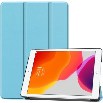 Mobigear Tri-Fold iPad 7 (2019) Hülle Klapphülle - Blau