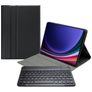 Mobilize Detachable Bluetooth Keyboard Samsung Galaxy Tab S9 FE Hülle QWERTZ Bluetooth Tastatur Klapphülle - Schwarz