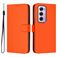 Mobigear Urban Wallet OPPO Reno 12 Pro Hülle Klapphülle Geldbörse - Orange