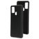 Mobiparts Samsung Galaxy A21s Silikon Hülle Backcover - Schwarz
