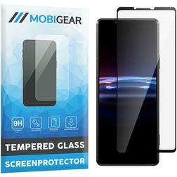 Mobigear Premium Sony Xperia Pro-I Panzerglas Displayschutz - Hüllenfreundlich - Schwarz