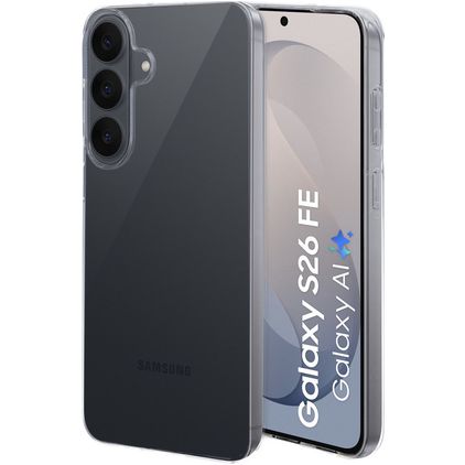 Mobiparts Classic Durchsichtig Samsung Galaxy S26 FE Hülle Flexibles TPU Backcover - Transparent