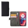 Mobilize Classic Gelly Wallet Motorola Moto G04 Hülle Klapphülle Geldbörse - Schwarz