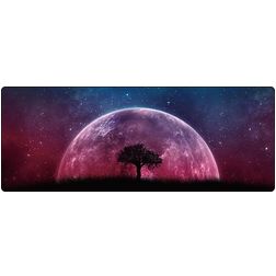 Mobigear Anti-Slip Mauspad - 40 x 90 CM - Galaxy Tree