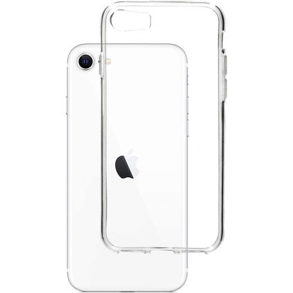 Mobiparts Classic Durchsichtig iPhone SE (2022) Hülle Flexibles TPU Backcover - Transparent