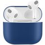 Mobigear Colors Apple AirPods 3 Hülle Flexibles Silikon - Dunkelblau