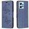 Mobigear Butterfly Xiaomi Redmi Note 12 Hülle Klapphülle Geldbörse - Blau