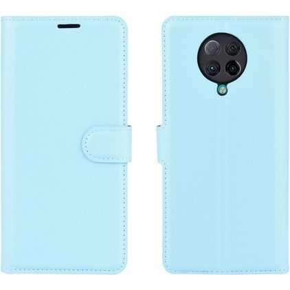 Mobigear Classic POCO F2 Pro Klapphülle Portemonnaie - Blau