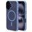 Mobiparts Hardcover iPhone 16 MagSafe Hülle Hardcase Backcover - Satin Light Blue