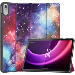 Mobigear Tri-Fold Lenovo Tab P11 Gen 2 Klapphülle - Galaxis