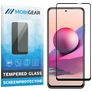 Mobigear Premium Xiaomi Redmi Note 10S Panzerglas Gehärtetes Glas Displayschutz - Hüllenfreundlich - Schwarz