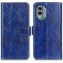 Mobigear Basic Nokia X30 Hülle Klapphülle Geldbörse - Blau