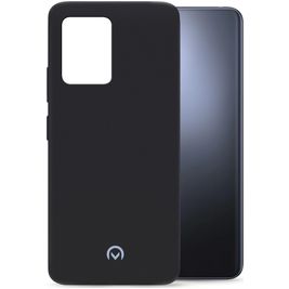 Mobilize Rubber Gelly Xiaomi Redmi Note 12 Hülle Flexibles TPU Backcover - Matt Black
