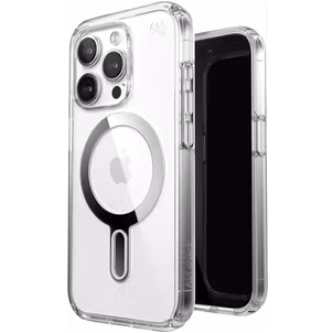 Speck Presidio Clear Durchsichtig iPhone 15 Pro MagSafe Hülle Hardcase Backcover - ClickLock