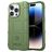 Mobigear Rugged Shield iPhone 15 Pro Hülle Flexibles TPU Backcover Stoßfest - Grün