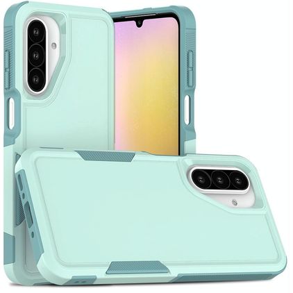 Mobigear Heavy Armor Samsung Galaxy A26 Hülle Hardcase Backcover Stoßfest - Grün