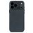 Decoded iPhone 17 Pro Max Hülle Echtes Leder Backcover Stoßfest - Navy Shadow