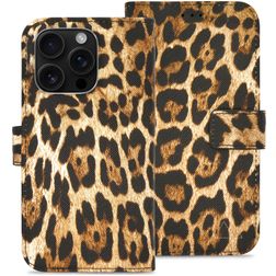 My Style Flex Wallet iPhone 16 Pro Hülle Klapphülle Geldbörse - Wild Leopard