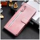 Mobigear Zipper iPhone Air Hülle Klapphülle Geldbörse - Roségold