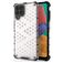 Mobigear Honeycomb Samsung Galaxy M33 Hülle Hardcase Backcover Stoßfest - Weiß