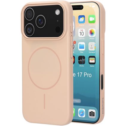 Mobiparts Slim Line iPhone 17 Pro MagSafe Hülle Hardcase Backcover - Dune Sand
