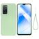 Mobigear Rubber Touch OPPO A54 Silikon Hülle Backcover - Grün