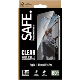 SAFE by PanzerGlass Ultra-Wide-Fit iPhone 17 Panzerglas Gehärtetes Glas Displayschutz - Hüllenfreundlich